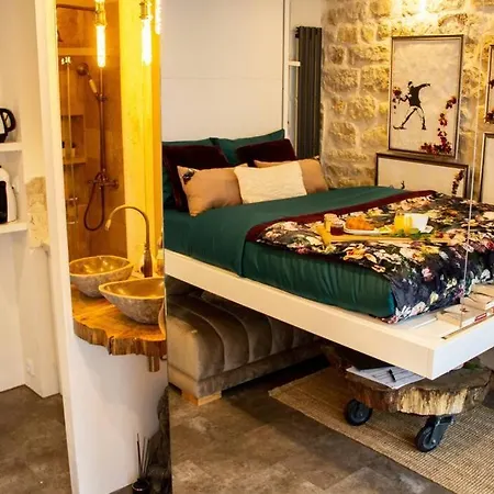 Tiny Gallery Gare Montparnasse Апартаменты Париж